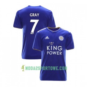 Koszulka Leicester City Demarai Gray 7 Domowe Stroje Piłkarskie 2018-2019 Krótki Rękaw